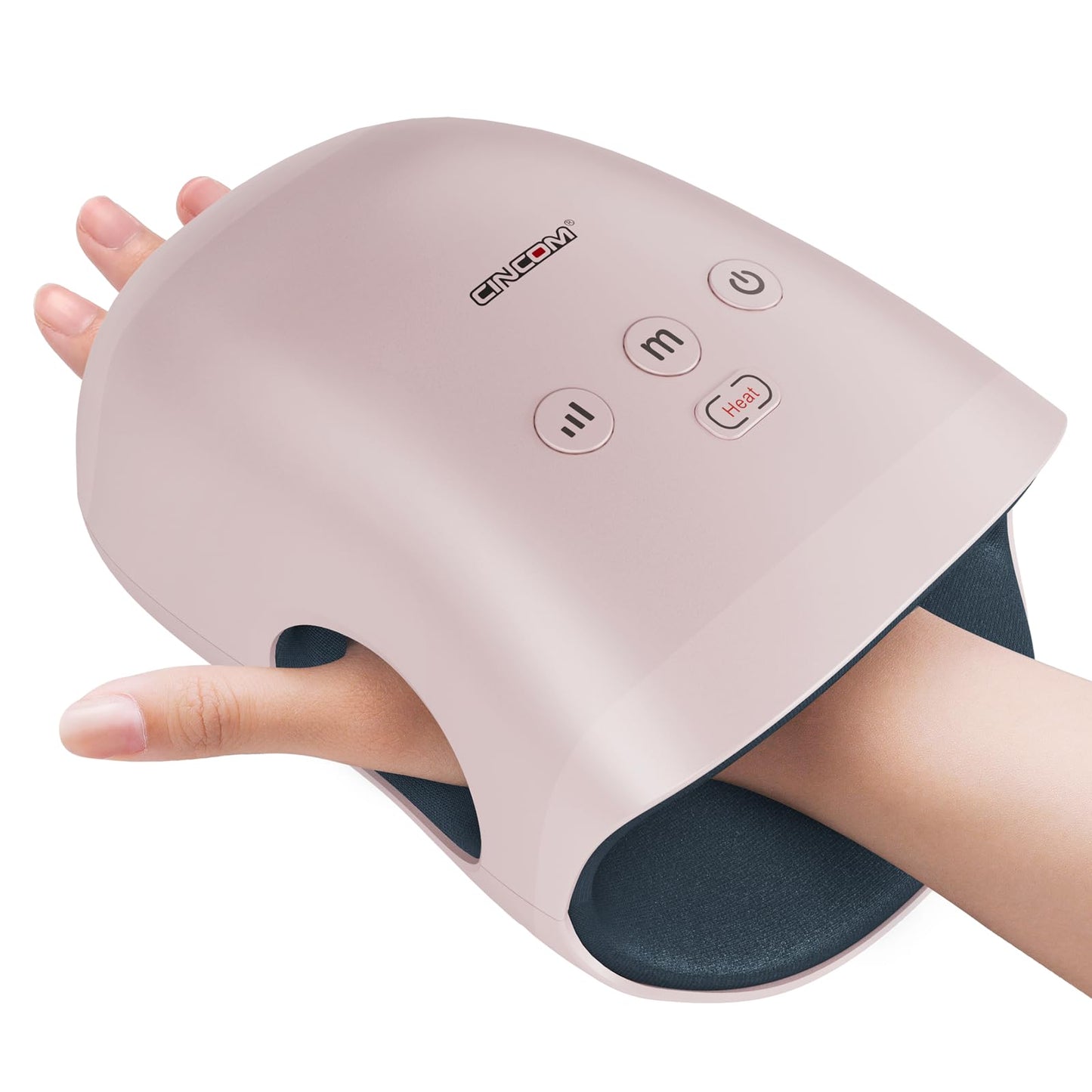 CINCOM Hand Massager - Cordless Hand Massager with Heat and Compression for Arthritis and Carpal Tunnel, Gifts for Women