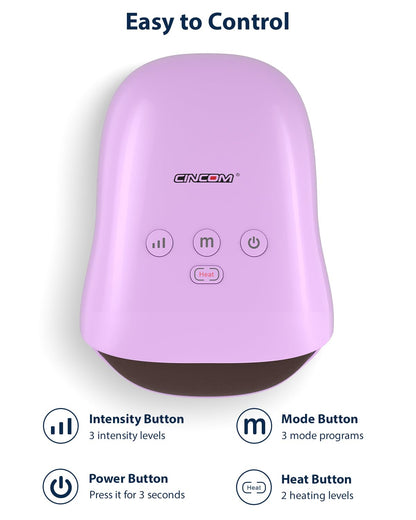 CINCOM Hand Massager - Cordless Hand Massager with Heat and Compression for Arthritis and Carpal Tunnel, Gifts for Women