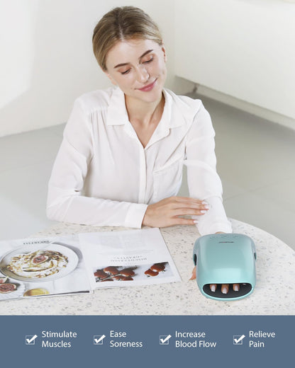 CINCOM Hand Massager - Cordless Hand Massager with Heat and Compression for Arthritis and Carpal Tunnel, Gifts for Women