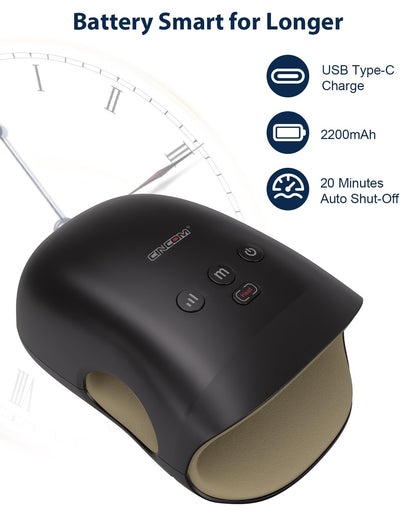 CINCOM Hand Massager - Cordless Hand Massager with Heat and Compression for Arthritis and Carpal Tunnel, Gifts for Women