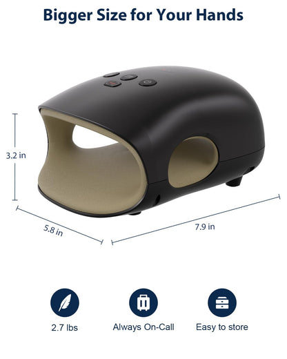 CINCOM Hand Massager - Cordless Hand Massager with Heat and Compression for Arthritis and Carpal Tunnel, Gifts for Women