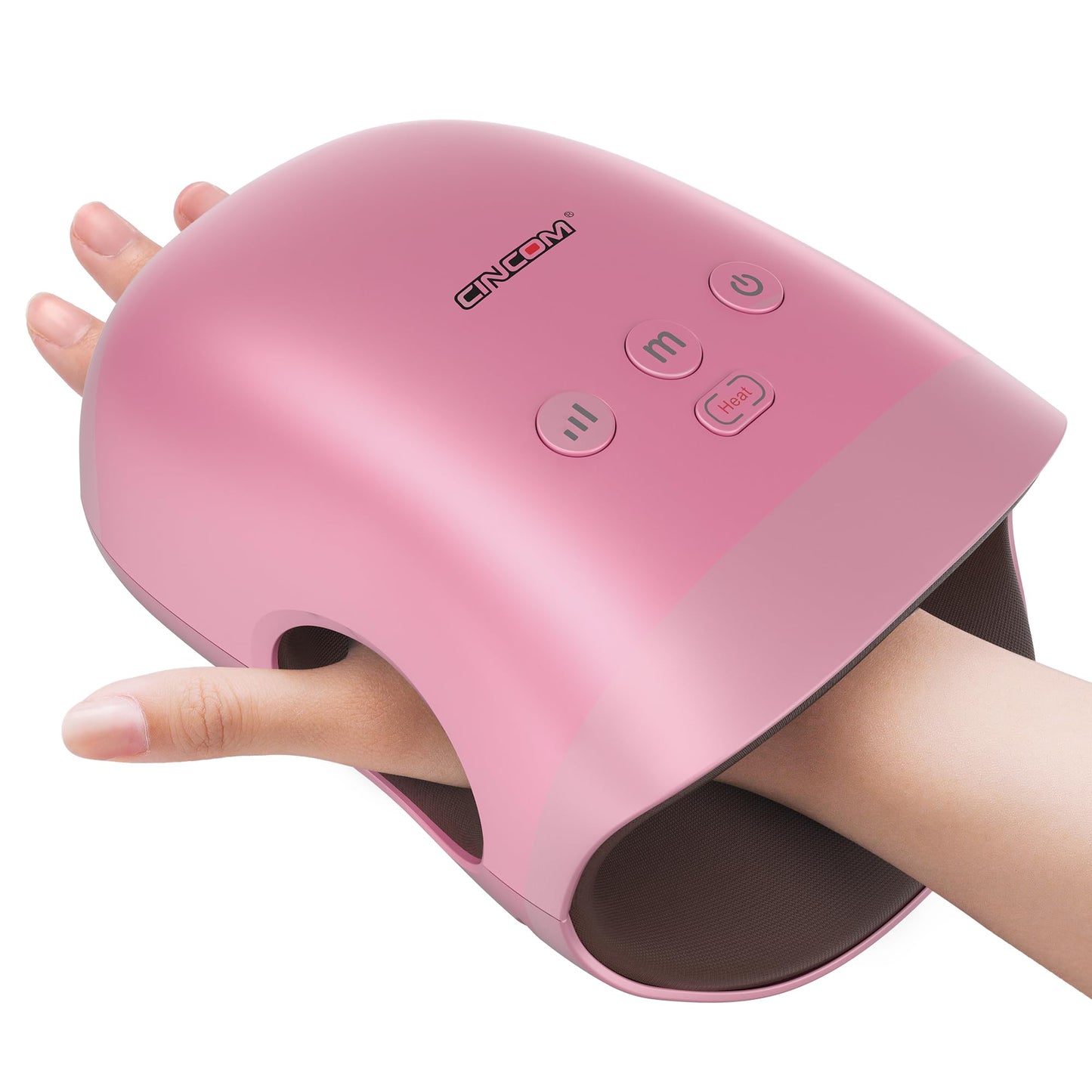 CINCOM Hand Massager - Cordless Hand Massager with Heat and Compression for Arthritis and Carpal Tunnel, Gifts for Women