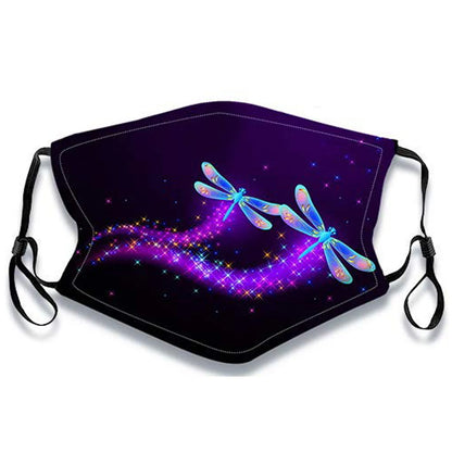 Kids' Washable & Reusable Face Mask – Cute Butterfly Print