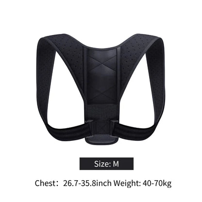 Adjustable Posture Corrector for Back & Shoulder Support - Unisex