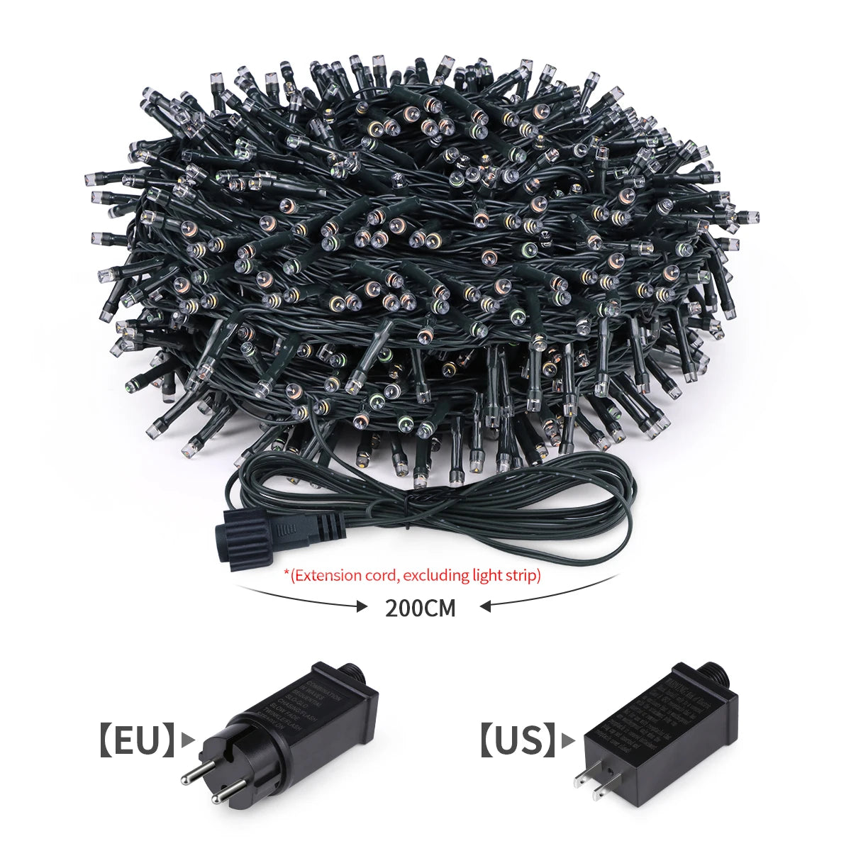 LED Fairy String Lights (White/Warm/RGB)